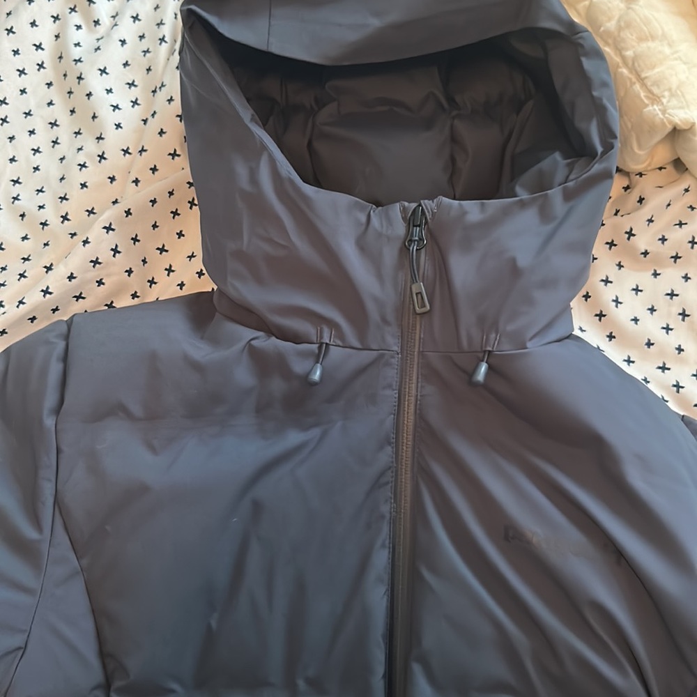 Patagonia, heavy weight, gray blue coat